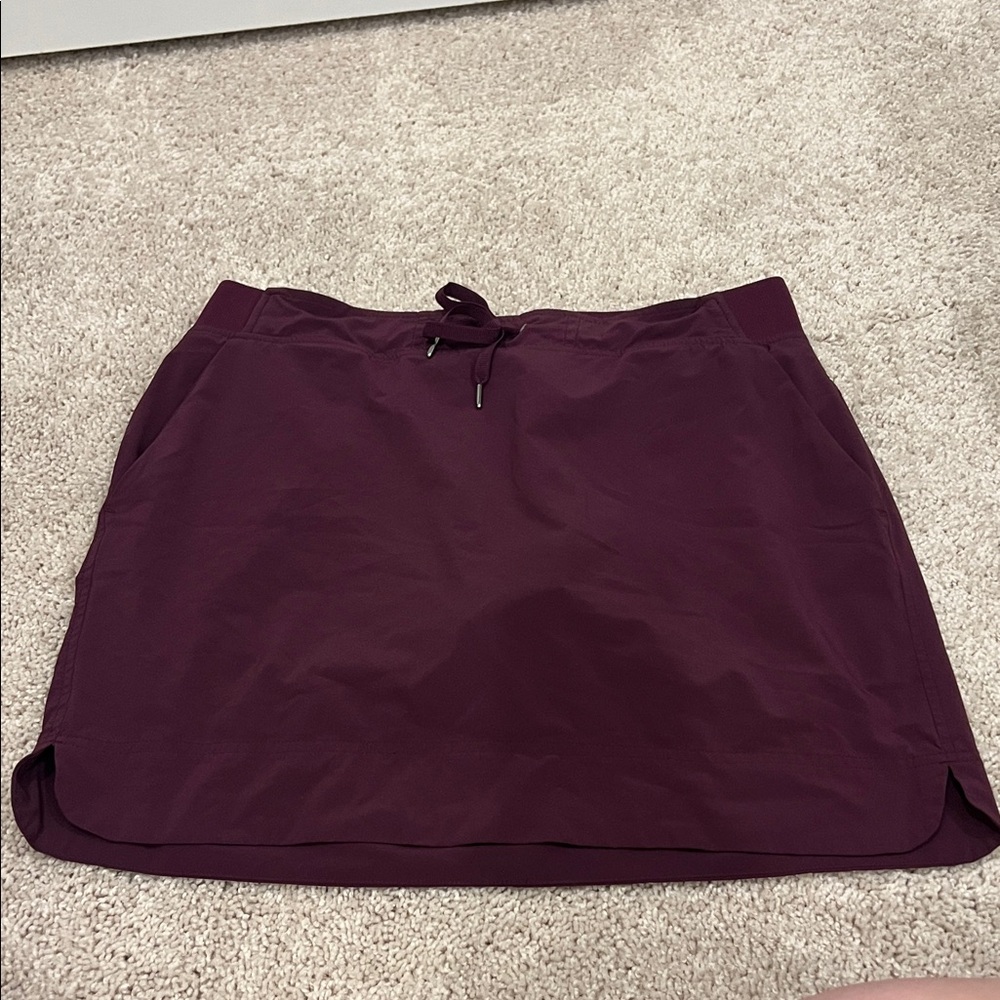 Athleta Women's Mini Skirt in Rich Purple